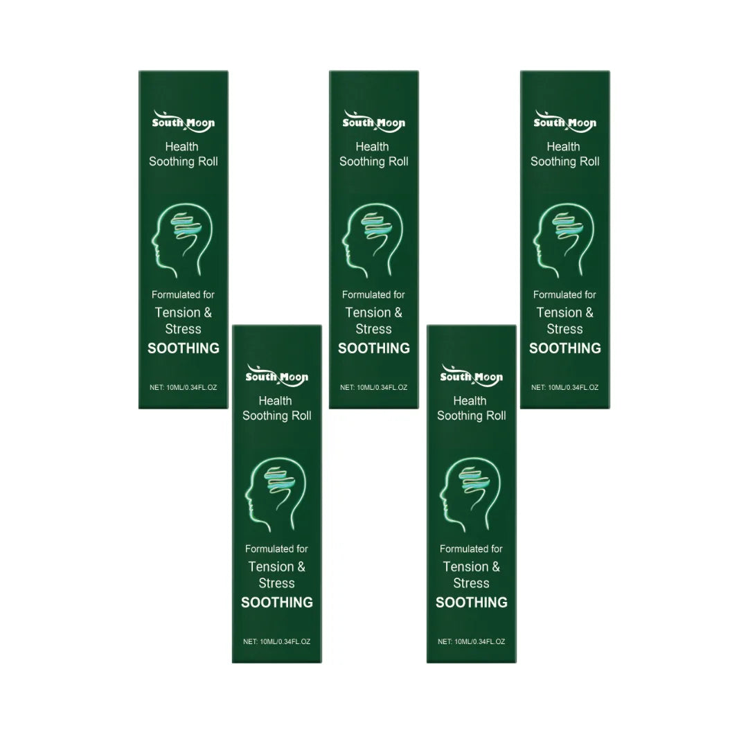 Mentavia™ - Roll-On met Wilde Pepermunt & Mentholkristallen - 5 pack